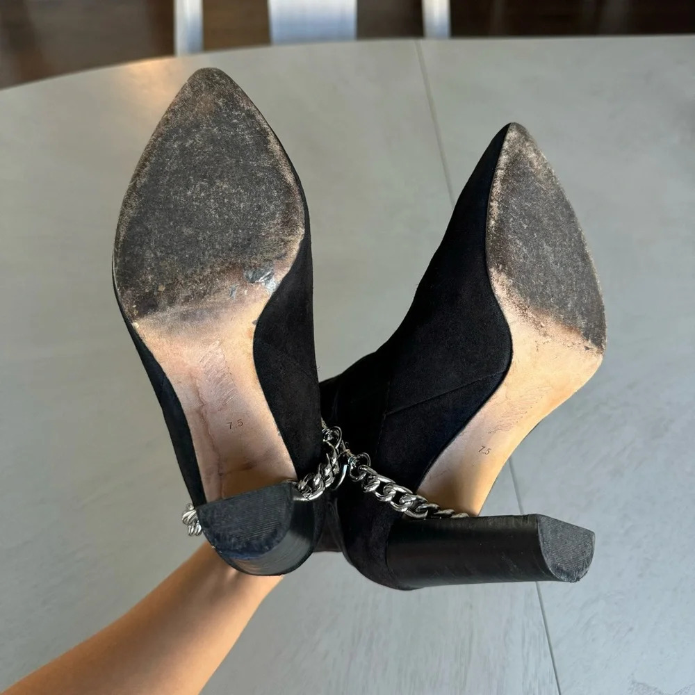 Paige Black London Harness Bootie - Picture 9 of 10